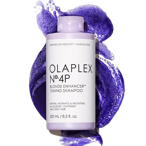 Olaplex No. 4P Blonde Enhancer Purple Toning Shampoo, Repairs, Hydrates, & Brightens All Blonde, Lightened, & Grey Hair - Image 1