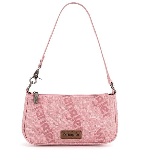 Wrangler Shoulder Bag for Women 90s Retro Top-Handle Hobo Handbag - Image 1