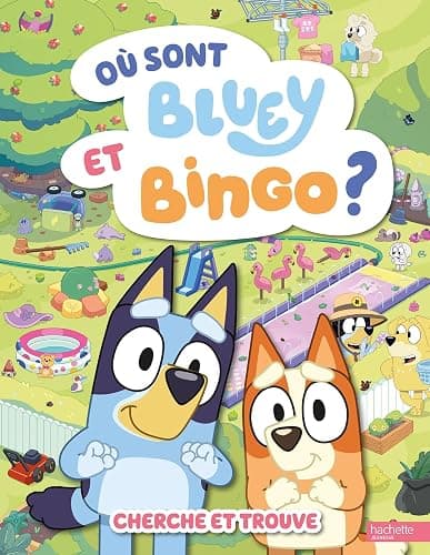 Bluey - Où sont Bluey et Bingo ?: Cherche et Trouve - Image 1