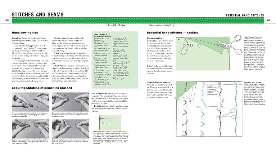 Reader's Digest Complete Guide to Sewing: Step by step techniques for making clothes and home accessories (RD Consumer Reference Series) thumbnail 9