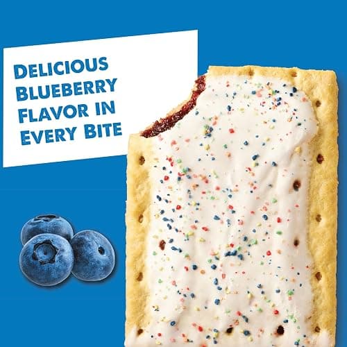 Pop-Tarts Toaster Pastries, Breakfast Foods, Kids Snacks, Value Pack, Fruit Lover's Variety Pack, 20.3oz Box (12 Pop-Tarts) thumbnail 8