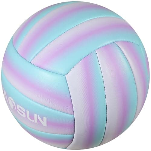 BYAOSUN Soft Official Volleyball for Indoor Outdoor Beach, Size 5 Training Volleyball for Beginner Teenager Adult thumbnail 9