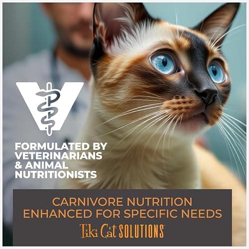 Tiki Cat Solutions Mousse Multipack Wet Cat Food, Digestion, Chicken & Egg, 2.4 oz. Pouch (12 Pack) thumbnail 9