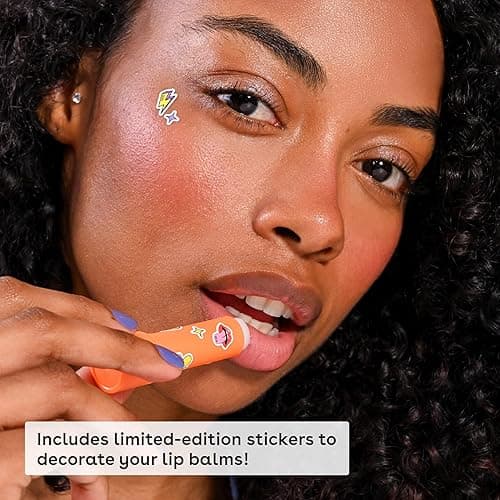 eos Flavor Lab Secret Menu Lip Balm Gift Set - 'Nilla Milkshake, Limited-Edition, Moisturizing, Hydrating, Dry Lips, Variety Pack, 0.14 oz, 4-Pack thumbnail 7