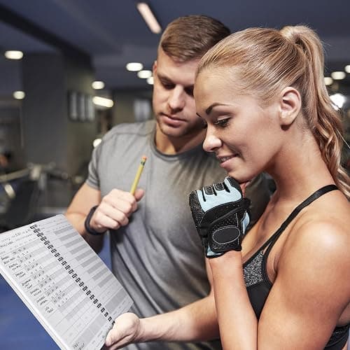 The Ultimate Fitness Journal for Tracking and Crushing Your Gym Goals - Detailed Workout Planner & Log Book For Men and Women - Great Gym Accessories With Calendar, Nutrition & Progress Tracker thumbnail 9