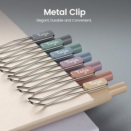 Gel Pens, 6pcs 0.5mm Fine Point Smooth Writing Pens, Quick Dry Black Ink Pens for Journaling and Note Taking, Cute Aesthetic Pens for Office School & Home Supplies thumbnail 5