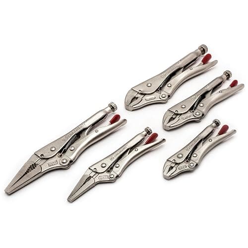 Crescent 5 Piece Curved & Long Nose Locking Plier Set | CLP5SETN-08 thumbnail 4