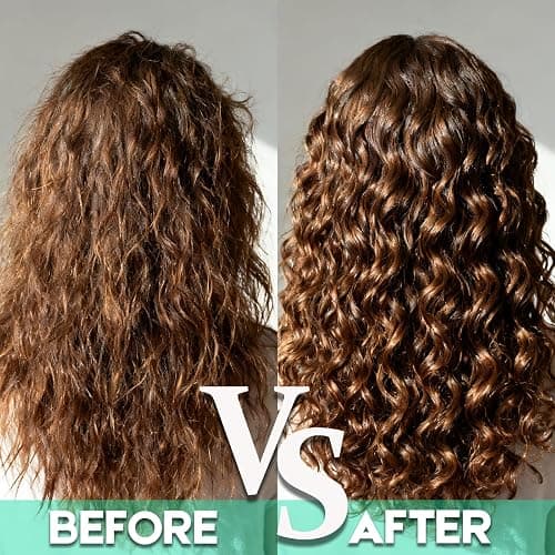 Evercomb Curl Defining Brush for Curly Hair - Detangling & Styling with Lightweight Ergonomic Nylon Bristles, Enhance Curls, Reduce Frizz/Breakage for Women (Green 1Pcs) thumbnail 5