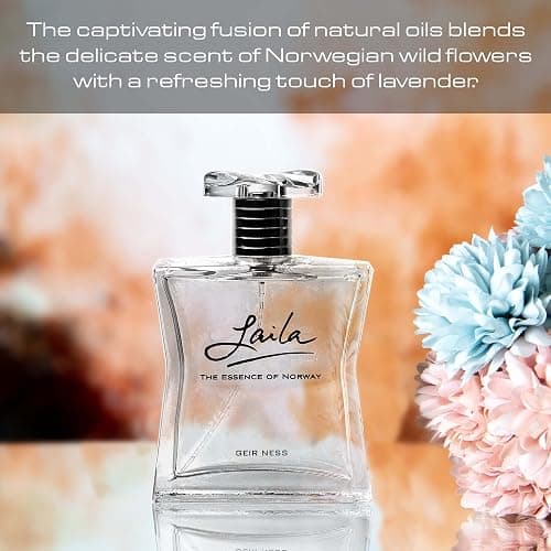 Geir Ness Laila Eau de Parfum Spray - Long Lasting Fresh, Airy and Clean Fragrance for Women - 3.4 oz / 100 ml thumbnail 7