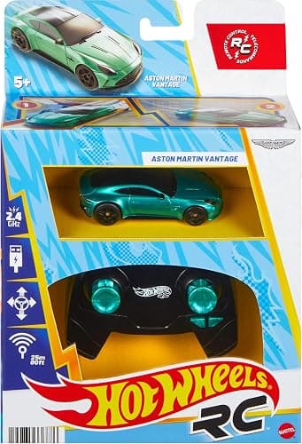 Hot Wheels RC 1:64 Scale Aston Martin Vantage Vehicle thumbnail 6