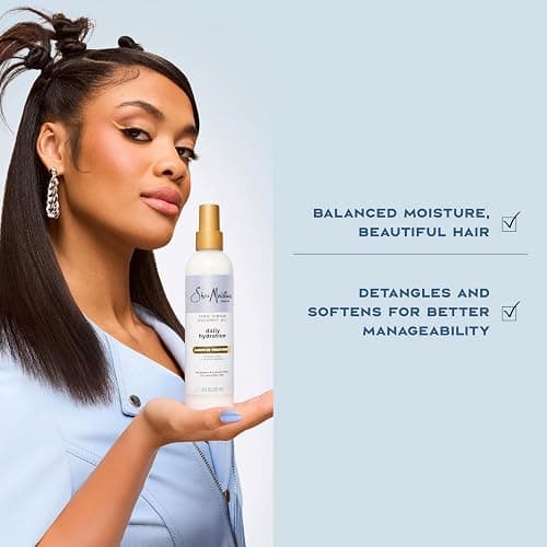 Shea Moisture 100% Virgin Coconut Oil Leave-in Treatment, 8 Ounce | For dry hair and curls - hydrates, softens, detangles, and improves manageability with 100% Virgin Coconut Oil. thumbnail 7
