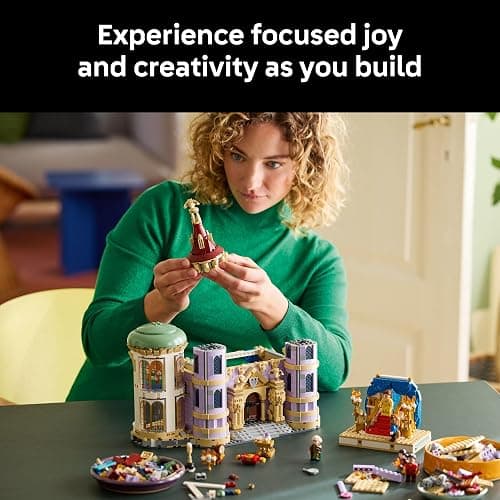 LEGO Disney Princess Beauty and The Beast Castle Building Set - Room Decor for Women & Men, Ages 18+ - Model Building Kit for Adults - Book Shelf Display - Gift for Christmas - 43263 thumbnail 2