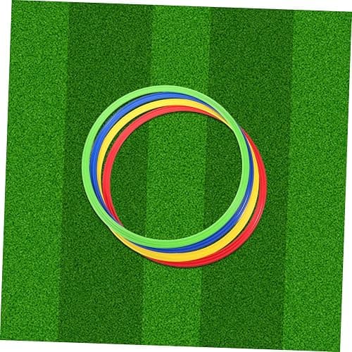Abaodam 4pcs Soccer Agility Rings Training Hoops for Football Agility Training and Skill Development thumbnail 9