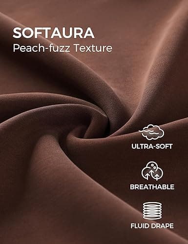 CRZ YOGA Womens SoftAura Crewneck Sweatshirt Long Sleeve Workout Casual Pullover Basic Fall Tops - Large - Coffee Brown thumbnail 3
