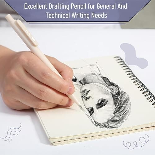Mr. Pen- Pastel Mechanical Pencil Set with Lead Refills & Erasers, 6 Pack, 3 Sizes, 0.5 0.7 & 0.9mm, Aesthetic Mechanical Pencils Set, Pastel Mechanical Pencils thumbnail 5