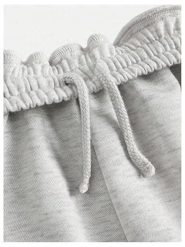 SweatyRocks Girl's Drawstring Waist Straight Leg Sweatpants Casual Workout Track Pants thumbnail 5