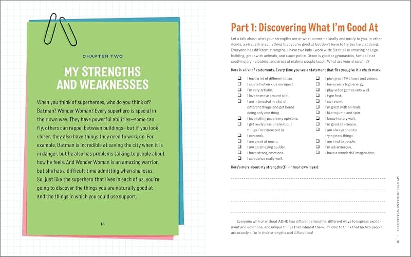 Thriving with ADHD Workbook for Kids: 60 Fun Activities to Help Children Self-Regulate, Focus, and Succeed (Health and Wellness Workbooks for Kids) thumbnail 2