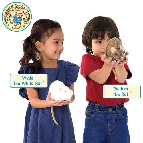 TigerHart Reuben The Rat - 7 Inch Stuffed Animal Plush Mouse thumbnail 6