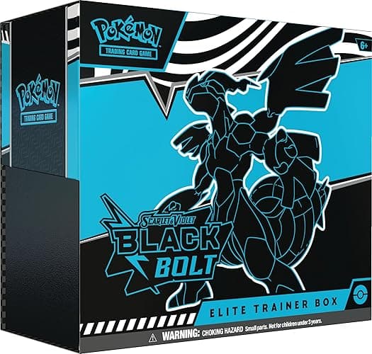 Pokemon TCG Scarlet & Violet 10.5 Black Bolt Elite Trainer Box - Image 1