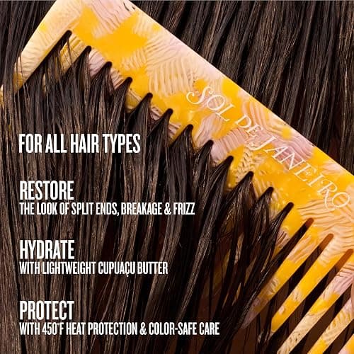 Sol de Janeiro Milky Leave-In Conditioner | Fights Frizz | Detangles | Heat Protection Spray For Hair | Vegan Formula thumbnail 2