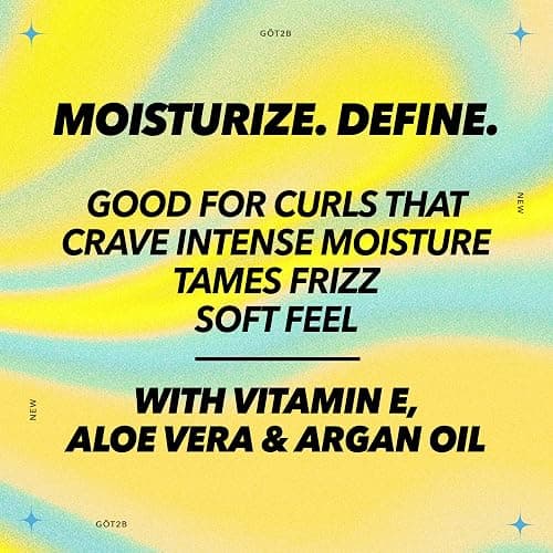 Got2B Curled Styling Cream, 6 Fl Oz, Curl Defining & Moisturizing Hair Cream for Coily & Curly Hair, Provides Frizz Control & Soft Feel for Type 3-4 Curls, Made with Vitamin E, Aloe Vera & Argan Oil thumbnail 8