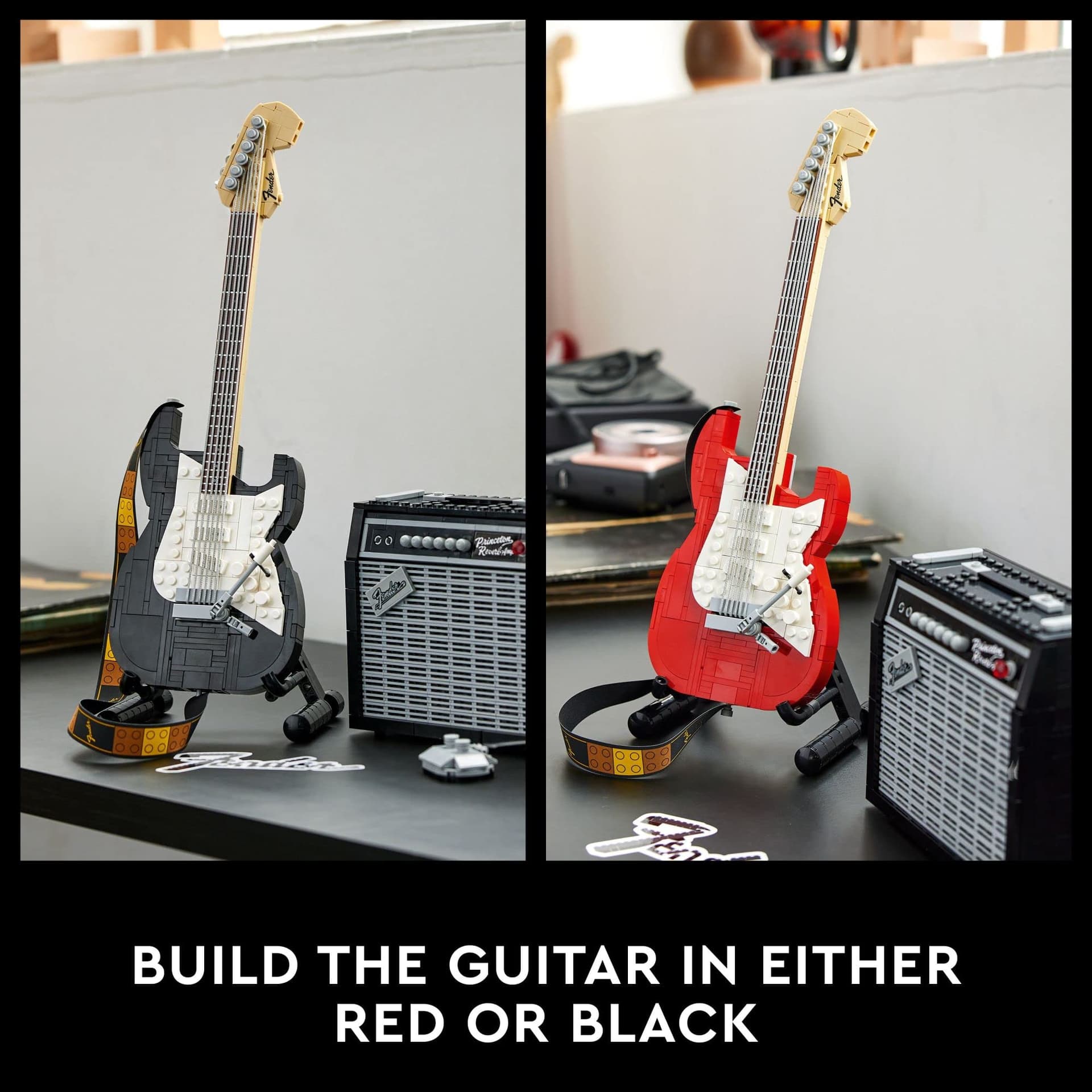 21329 LEGO® Ideas Fender® Stratocaster™; Kit de Construção de Guitarra (1079 peças) thumbnail 5