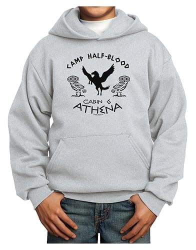TOOLOUD Camp Half Blood Cabin 6 Athena Youth Hoodie Pullover Sweatshirt - Image 1