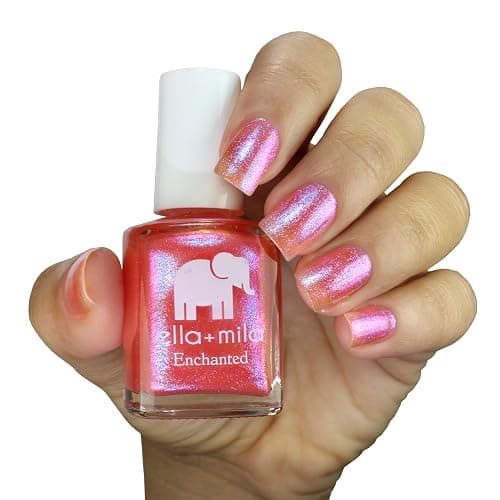 ella+mila Professional, Quick Dry, Long-Lasting & Chip-Resistant Pink Nail Polishes (Aurora Lights - 0.45 fl oz) thumbnail 3
