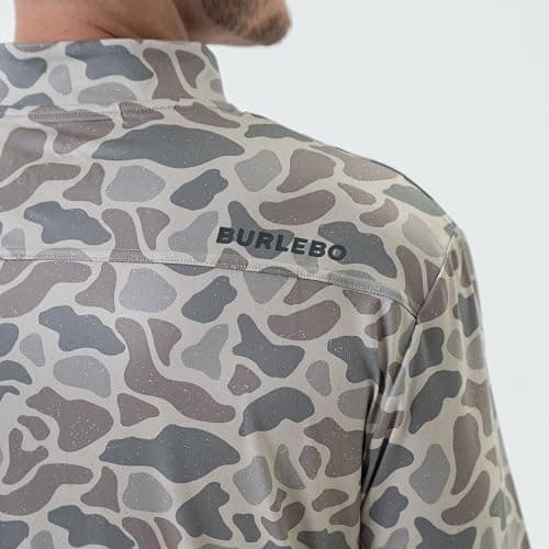 Burlebo Men’s Performance Quarter Zip – Lightweight Stretch, Moisture-Wicking Pullover for Outdoor & Everyday Wear thumbnail 3