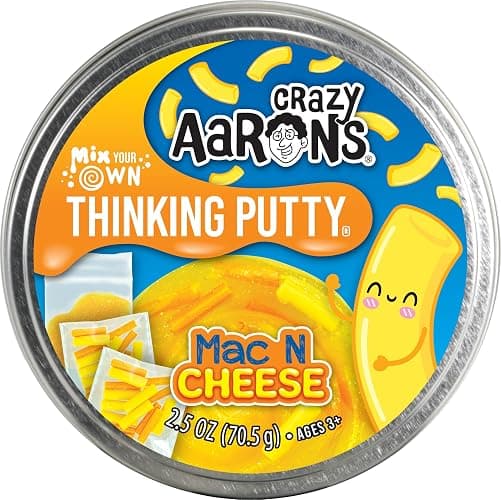 Crazy Aaron's® Mix Your Own Mac & Cheese Thinking Putty® - Image 1