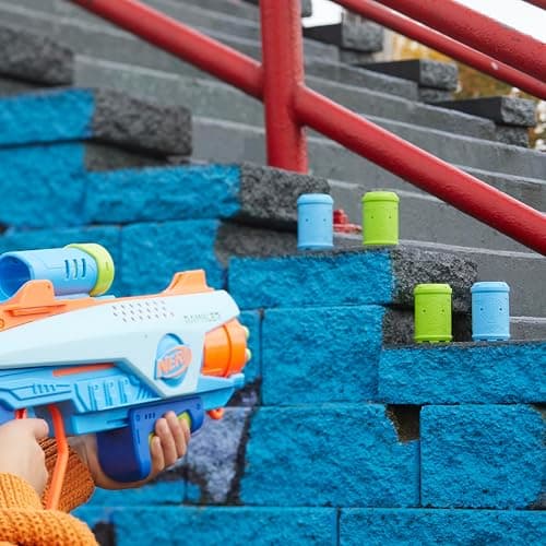 Elite Junior Rookie Pack, Easy Play Toy Foam Blaster, 32 Nerf Elite Darts, 4 Targets, Nerf Blasters for Kids Outdoor Games, Ages 6 & Up (Amazon Exclusive) thumbnail 7