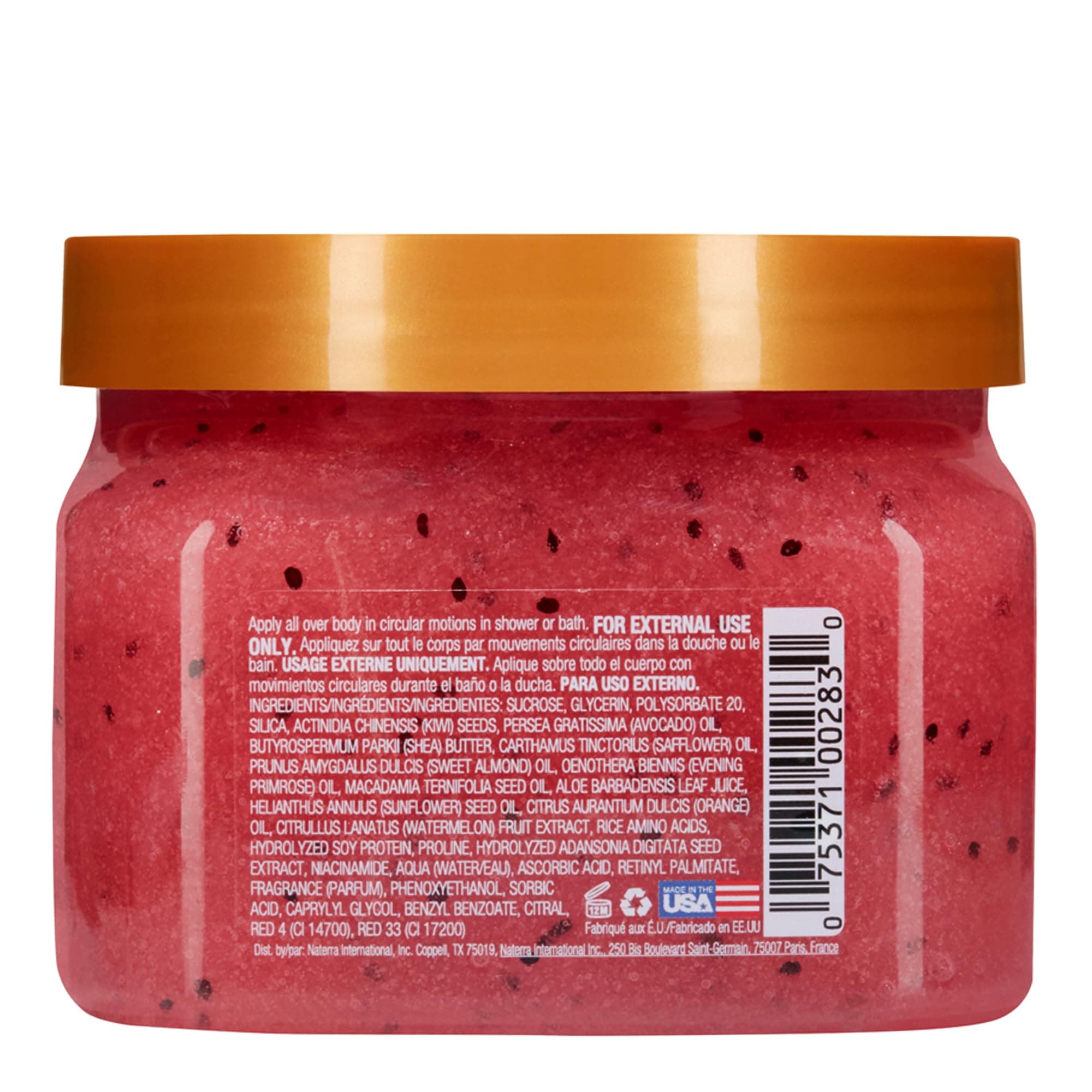 TREE HUT, Watermelon Shea Sugar Scrub, Exfoliante Corporal de Azúcar Natural con Manteca de Karité y Esencia de Sandía, Exfolia e Hidrata la Piel, 510 gramos thumbnail 5