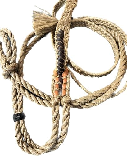 Steer Rope Riding Rope Right/Left-Hand Length with Knot 10' 6" High Strength |Polypropylene Rope| Rope Knots| Steer Riding Rope Comfortable and Durable thumbnail 8