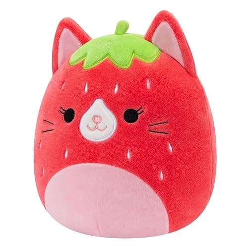 Squishmallows Original 8-Inch Olma Strawberry Cat - Official Jazwares Plush thumbnail 3