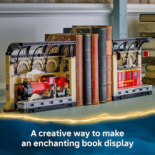 LEGO Harry Potter Book Nook: Hogwarts Express Building Set - Bedroom Shelf Decor for Boys, Girls, & Fans, Ages 10+ - Collectible Harry & Ron Minifigures - Gift for Christmas - 76450 thumbnail 4