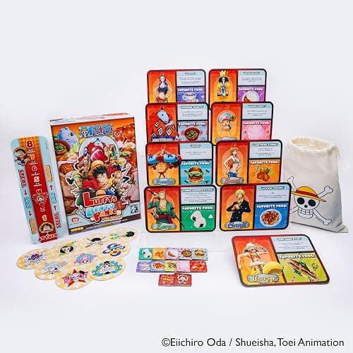 KESS One Piece: Luffy’s Bento Panic Game for Players Ages 10 & Up, Playtime 30 Mins, Anime, Quick to Learn, Feasting Fun: Lunch is Served, with a Side of Panic thumbnail 2