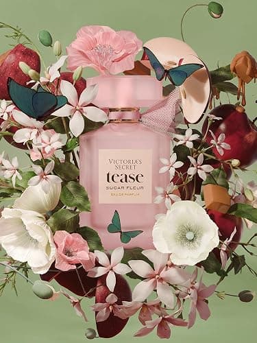 Victoria's Secret Tease Sugar Fleur Eau de Parfum, Notes of Fresh Apple, Floral Bud and Pink Caramel, Perfumes for Women (3.4 oz) thumbnail 5