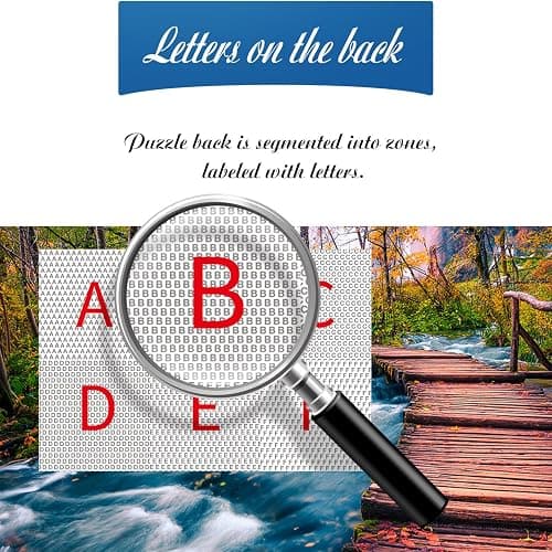 Jigsaw Puzzles for Adults, 2 Pack Puzzles for Adults 1000 Pieces,Sunset Over Kirkjufell in Iceland & Wooden Long Bridge in Plitvice National Park, Gifts for Women &Mom thumbnail 5
