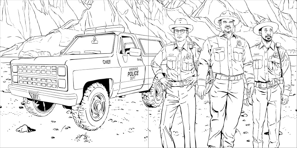Stranger Things: The Complete Coloring Book (Color All Five Seasons!) thumbnail 4