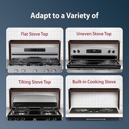 IIIOIIIA Bamboo Over the Stove Spice Rack Organizer Shelf for Kitchen, 31.5" with 6 Hooks, 11.4" Height Extra Storage Countertop, Easy to Assemble, Walnut thumbnail 5