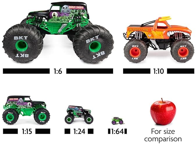 Monster Jam Supercharge Speedway Monster Truck Playset, 1:64 Scale | Figure-8 Loop Track with Lights, El Toro Loco & Megalodon Toy Trucks, Epic Racing Action, Pretend Play Gifts for Kids Ages 3+ thumbnail 7