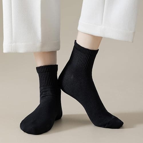 MAGIARTE Womens Mini Crew Ankle Socks Athletic Casual Cotton Socks for Women thumbnail 4