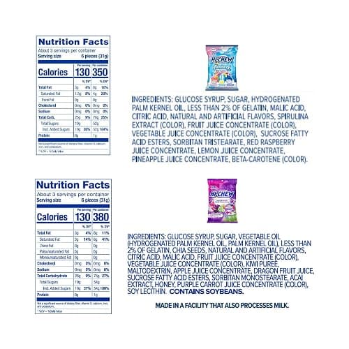 HI-CHEW Variety Mix, Pack of 6 Bags - 17 Flavor Assort Sweet and Sour Chewy Candy, Unique Fun Soft - Immensely Juicy Fruity Candy Flavors - Individually Wrapped for Sharing thumbnail 6