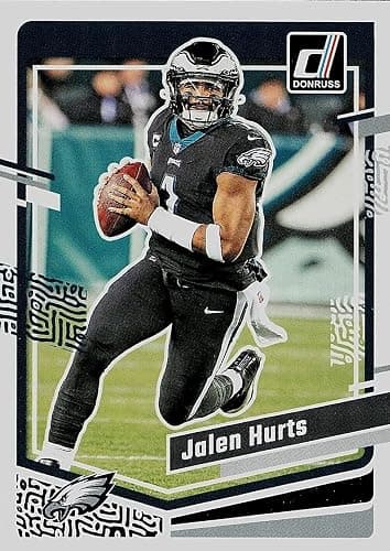 Philadelphia Eagles 2023 Donruss Factory Sealed 15 Card Team Set with Jalen Hurts and Fletcher Cox Plus Rated Rookie Cards of Jalen Carter, Nolan Smith, Tanner McKee and Tyler Steen thumbnail 4