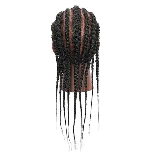TIANYOUHAIR Mannequin Head 100% Human Hair Cosmetology Manikin Doll Training Head with Stand for Hairdresser Practice Braiding Styling Coloring Bleaching Dyeing Cutting Updos Display thumbnail 4