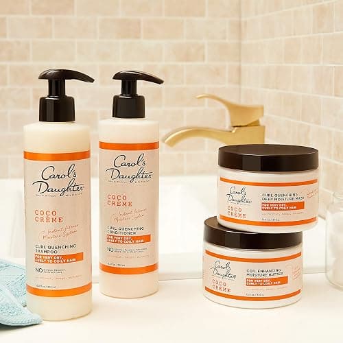 Carol's Daughter Coco Creme Coil Enhancing Moisture Butter, with Coconut Oil and Mango Butter, for Very Dry Curly Hair, Paraben and Silicone Free, 12 oz thumbnail 9