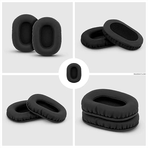 Brainwavz Replacement Earpads for Sony MDR 7506 Headphones - Quality Vegan Leather, Memory Foam Comfort, Long Lasting & Durable, Also Works with Headphones Like Steelseries Arctis, ATH-M50X & More thumbnail 7