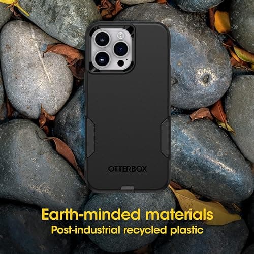 OtterBox iPhone 14 Pro Max (ONLY) Commuter Series Case - Black, Slim & Tough, Pocket-Friendly, with Port Protection thumbnail 7