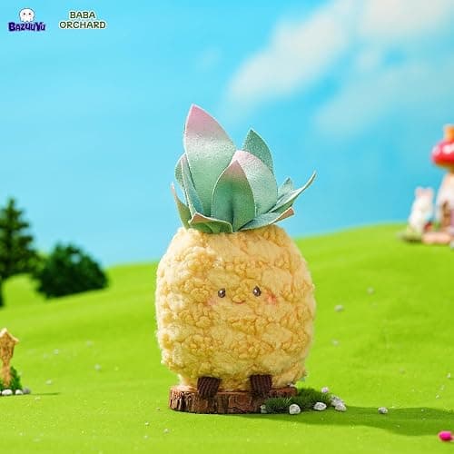 BAZUUYU Baba Orchard Scented Plush Blind Box Keychain, Mystery Fruit Plush for Backpack, Purse or Key Ring, Cute Collectible Surprise Gift Kids and Teens, Single Random Box thumbnail 2