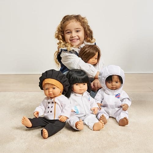 Miniland - 38 cm Doll Clothes, Artist Outfit for Roleplay and Profession Learning thumbnail 3